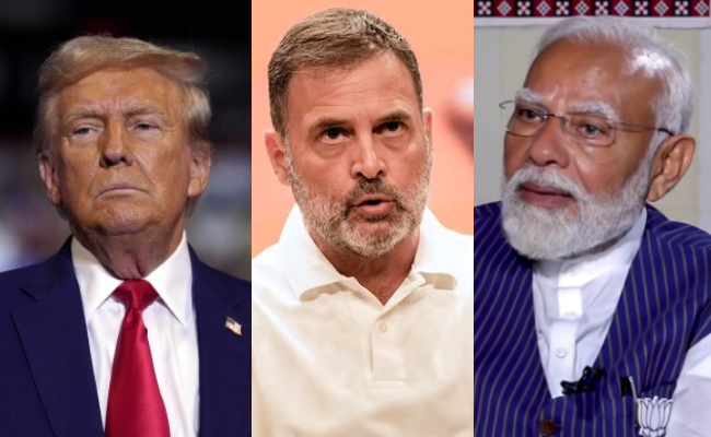 PM Modi is 'frightened' of US President Trump: Rahul Gandhi